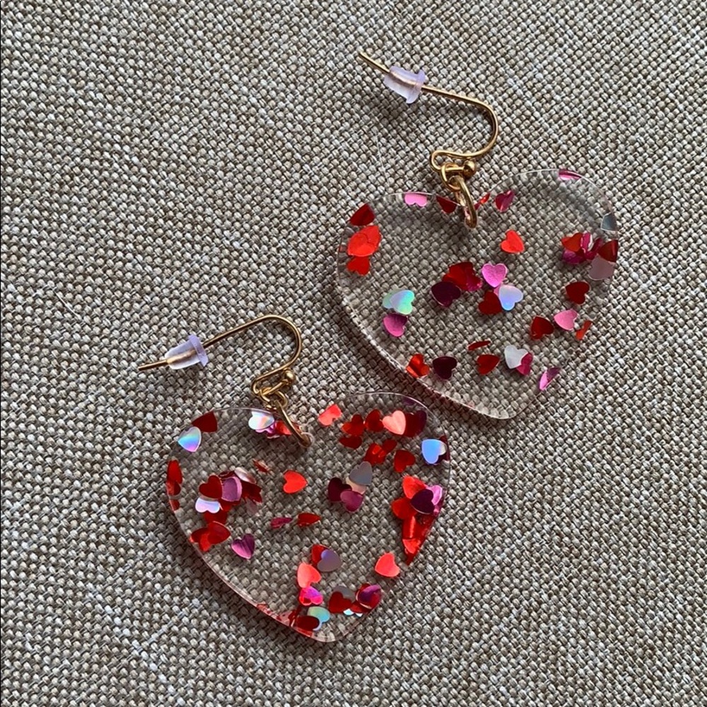 Heart Earrings - Picture 2 of 5